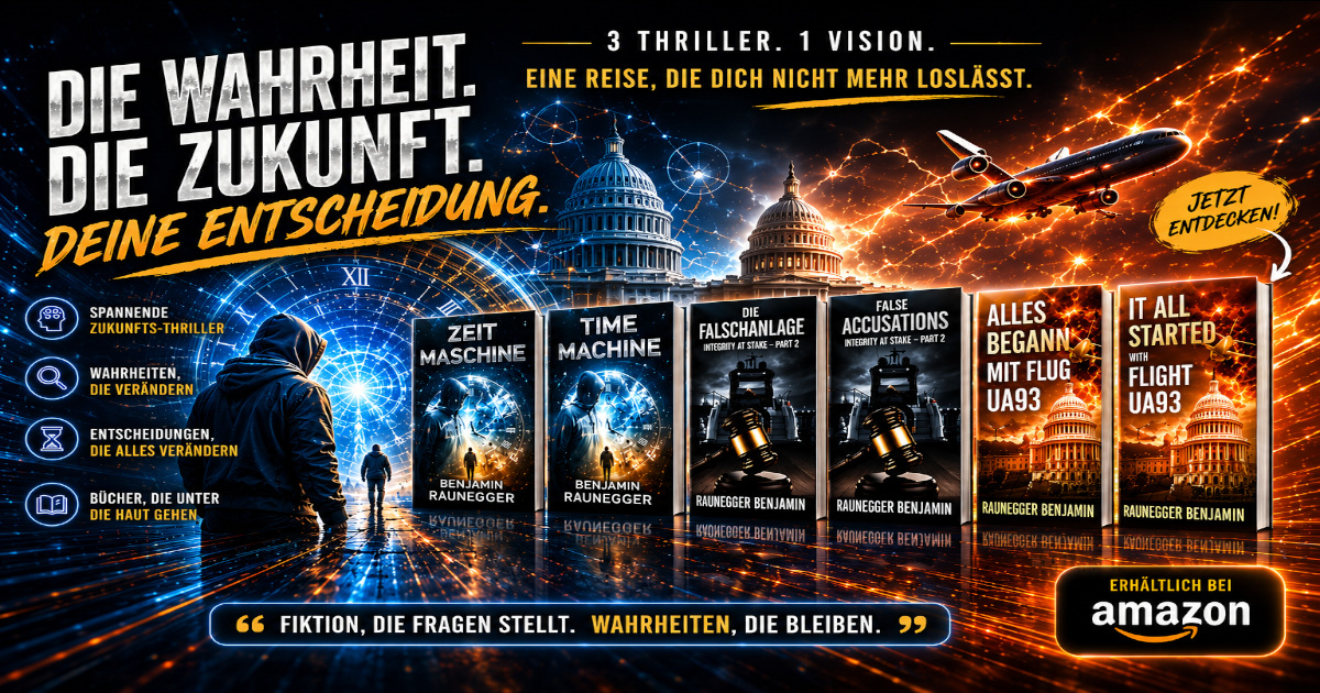 Titelbild Startseite Homepage Raunegger Benjamin Autor