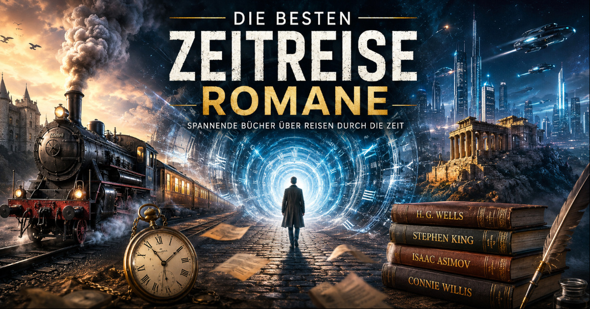 Die besten Zeitreise-Romane – Wenn Vergangenheit und Zukunft zum Abenteuer werden
